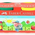 Faber-Castell 5Oyun Hamuru Klasik Renkler, 4 Renk