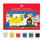 Faber-Castell 6 Renk 45 ml Parmak Boyası