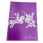 Faber Castell 60 Yaprak Kareli Spiralli Defter