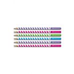 Faber Castell 6'lı Candy Roll 2B Yuvarlak Kurşun Kalem Seti