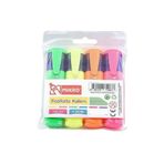 Faber Castell 701 Mikro 4'lü Fosforlu Kalem