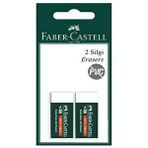 Faber Castell 7085/24 Orta Boy 2'li Paket Beyaz Silgi