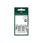 Faber Castell 7086 2 li Beyaz Silgi