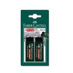 Faber Castell 7089/20 2'li Siyah Silgi