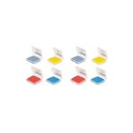 Faber Castell 8 Adet Rengarenk Hamur Silgi