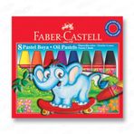Faber Castell 8 Renk Karton Kutu Pastel Boya