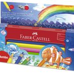 Faber-Castell 8'li Jumbo Kuru Boya