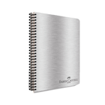 Faber Castell A4 80 Yaprak Kareli PP Kapak Metalik Spiralli Defter