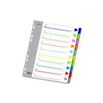 Faber-Castell A4 Renkli Seperatör (Ayraç) 10 Renk Fc-2010 5075250106