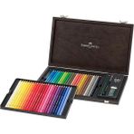 Faber-Castell Albrecht Dürer Ahşap Kutu 48li Sulu Boya Kalemi Renk Seçenekleriyle - 48 Renk