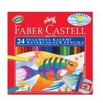 Faber-Castell Aquarel 24 Renk Sulu Kuru Boya Kalemi