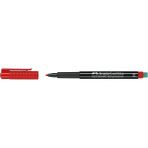 faber-castell asetat kalemi permanent m seri kırmızı 15 25 21 (10 lu paket) - Yok
