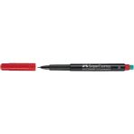 faber-castell asetat kalemi permanent s seri kırmızı 15 23 21 (10 lu paket) - Yok