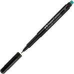 faber-castell asetat kalemi permanent s seri siyah 15 23 99 (10 lu paket) - Yok