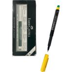Faber Castell Asetat Permanent Kalemi S Uç Sarı - 10 Adet