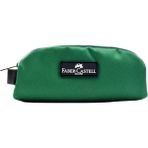 Faber-Castell Basic Tek Bölmeli Kalemlik (23-2) - Yeşil - Gri