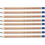 Faber-Castell Başlık-Kopya Kalemi - Natural Mavi - 8'li Set