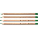 Faber-Castell Başlık-Kopya Kalemi - Natural Yeşil - 4'lü Set