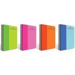 Faber Castell Bicolor 4 Adet A4 60 Yaprak Çizgisiz Plastik Defter