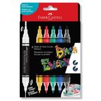 Faber-Castell Black Edition Shake And Paint Marker Kalem 6 Renk Set 5188285507000