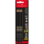 Faber-Castell Black Edition Süper Soft 2b+ Kurşun Kalem - 6 Adet