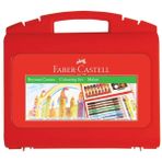 Faber-Castell Boyama Çantası Çok Renkli 37 Parça Çocuklar İçin Eğlenceli Sanat Seti