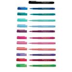 Faber-Castell Broadpen, 0.8mm Uç, Çok Renkli, 12 Adet Tükenmez Kalem Seti