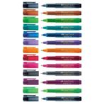 Faber Castell Broadpen 1554 0.8 mm 10'lu Keçeli Kalem