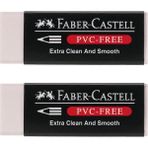 Faber Castell Büyük Boy 2'li Beyaz Silgi