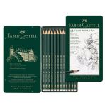 Faber-Castell Castell 9000 Art Kalem Seti (8B-2H) Dereceli Eskiz Çizim Kalemi Seti