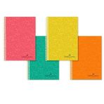Faber Castell Colorra Ayraçlı Plastik Kapak Seperatörlü 160 Yaprak Defter