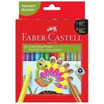 Faber Castell Comfort 6 Neon 6 Metalik 12 Klasik 24'lü Keçeli Kalem