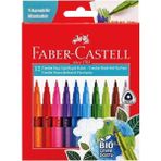 Faber Castell Comfort Bio Plastik Gövdeli Fırça Uç Keçeli Kalem