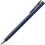 Faber-Castell Dolma Kalem Neo Slim Alüminyum Koyu Mavi 146160 (M Uç)