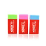 Faber Castell Dust Free 3 Adet Renkli Silgi