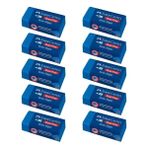 Faber-Castell Dust Free Orta Boy Sınav Silgisi Mavi 10LU