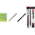 Faber-Castell Ecco Pigment Teknik Çizim Kalemi, 0.2 mm Uç, I... +3 Parça Fırsat Seti
