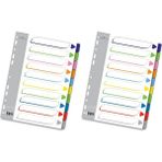Faber-Castell Faber 1-10 Renkli Seperatör Ayraç 2'li