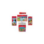 Faber-Castell Faber 12 Li Kuru-Keçeli-Sulu-Pastel Boya Set ve 22GR Stick