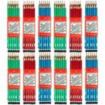 Faber-Castell Faber Castell 144’LÜ Mercanlı Kurşun Kalem Mavi Yeşil Kırmızı