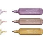 Faber-Castell Faber Castell 1546 Metalik Renkler Fosforlu Kalem 3 Renk