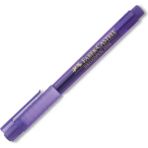Faber-Castell Faber Castell 1554 Broadpen Keçeli Kalem Ince Uç 0.8 mm Mor