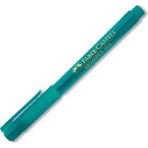 Faber-Castell Faber Castell 1554 Broadpen Keçeli Kalem Ince Uç 0.8 mm Turkuaz