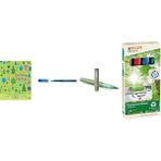 Faber-Castell Faber Castell 1554 Broadpen Keçeli Kalem Mavi... +3 Parça Fırsat Seti