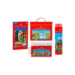 Faber Castell Faber-castell 4'lü Boyama Seti 24 Renk Pastel+kuru+sulu+keçeli Kalem PRA-4556005-0382