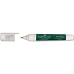 Faber-Castell Faber Castell 7 ml Kalem Tipi Sıvı Silici Beyaz Renk Ofis İçin Pratik Kullanım