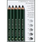 Faber-Castell Faber Castell 9000 Jumbo Dereceli Kurşun Resim Kalemi 5’li Set