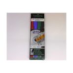 Faber-Castell Faber-Castell Asetat Kalemi Permanent M Seri 4 Lü Karışık Renk 1525 04 - Renkli
