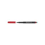 Faber Castell Faber-Castell Asetat Kalemi Permanent S Seri Kırmızı 15 23 21 (10 Lu Paket)