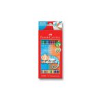 Faber Castell Faber-castell Bicolor Çift Uçlu Kuru Boya Kalem Seti 24 Renk